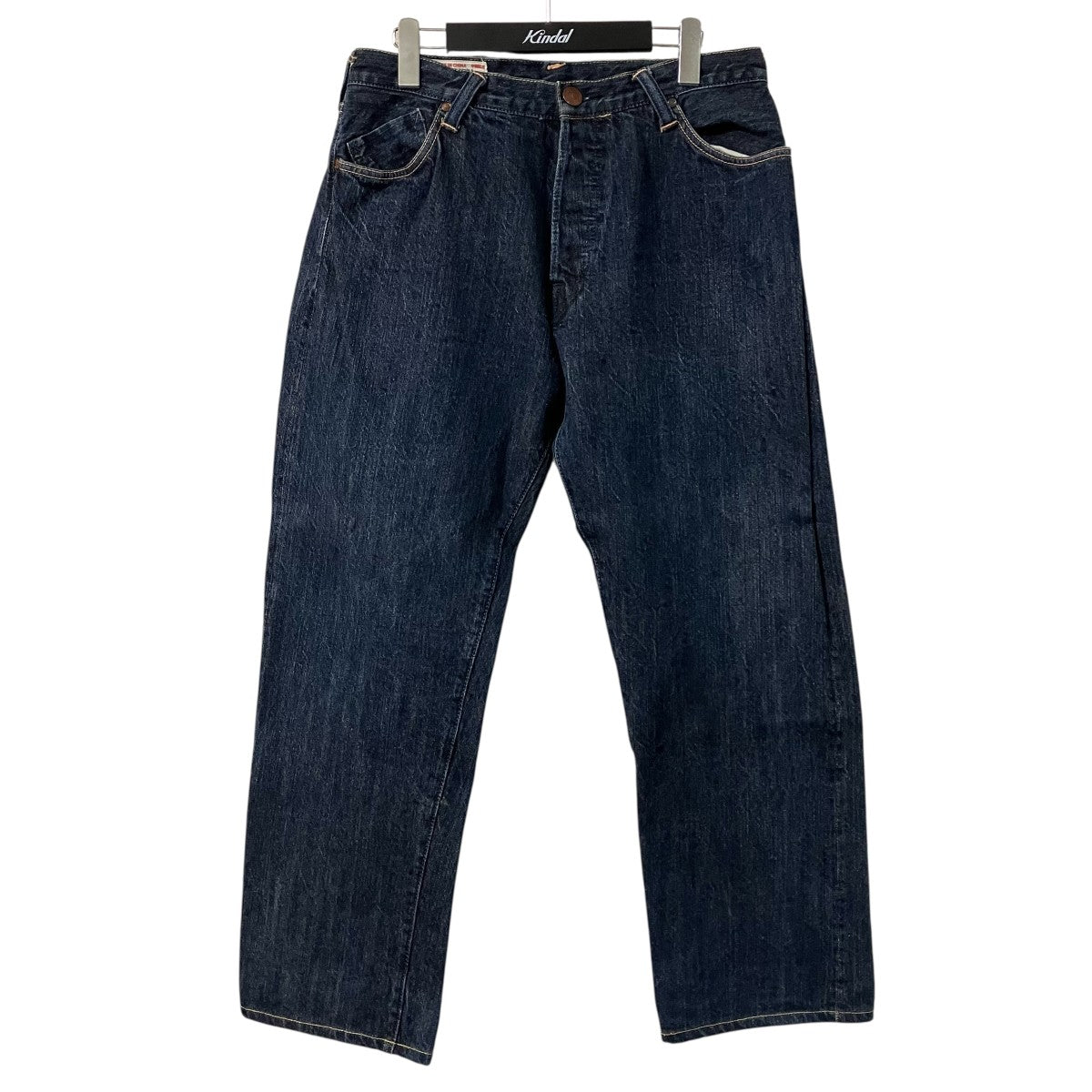【超レア品!!】 yamane evisu 大型デニムバナー　エヴィス　ヤマネ YAMANE(ヤマネ) EVISUデニムパンツ インディゴ サイズ 34×31｜【公式