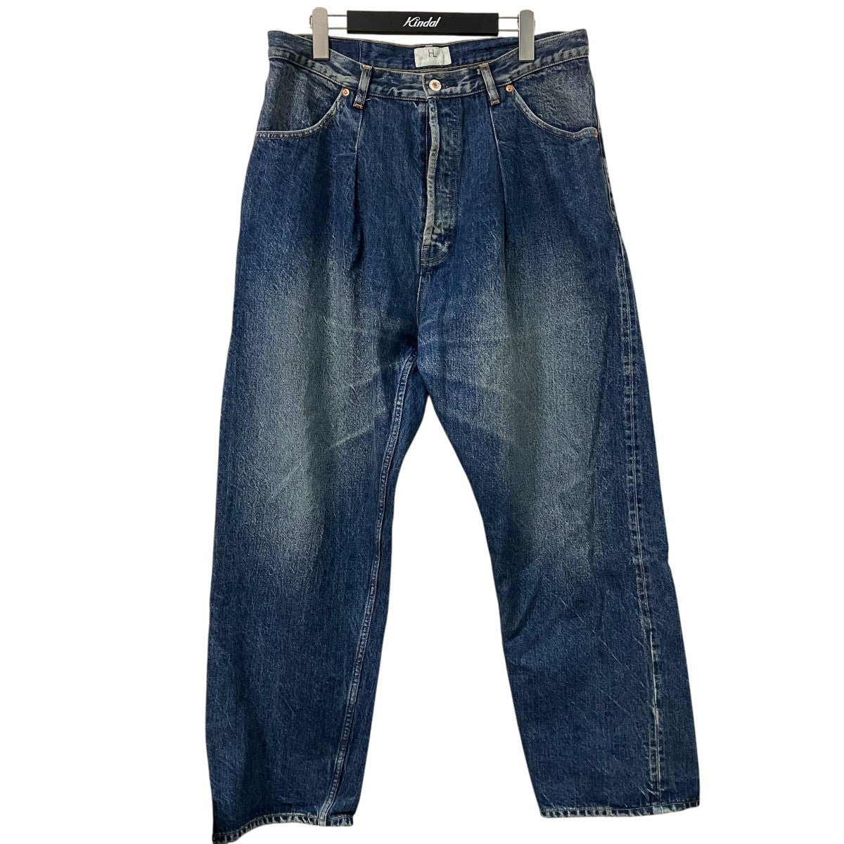 HERILL(ヘリル) LINEN DENIM 4PKタックデニムパンツ25 030 HL 8220 30