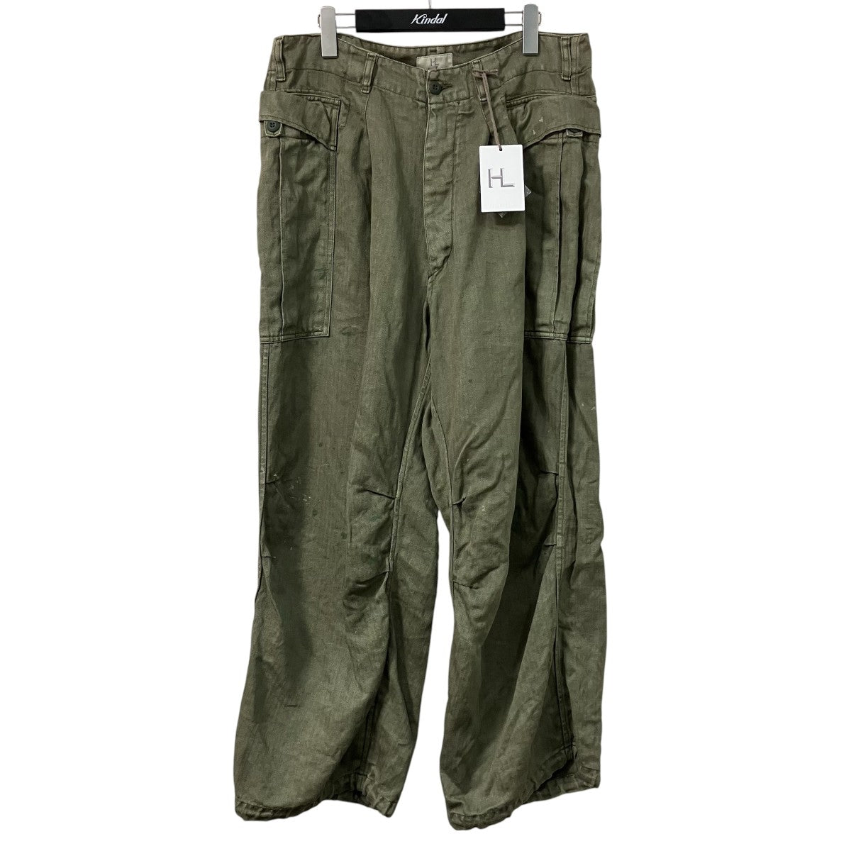 HERILL(ヘリル) HBT Linen Cargopantsリネンカーゴパンツ26 030 HL