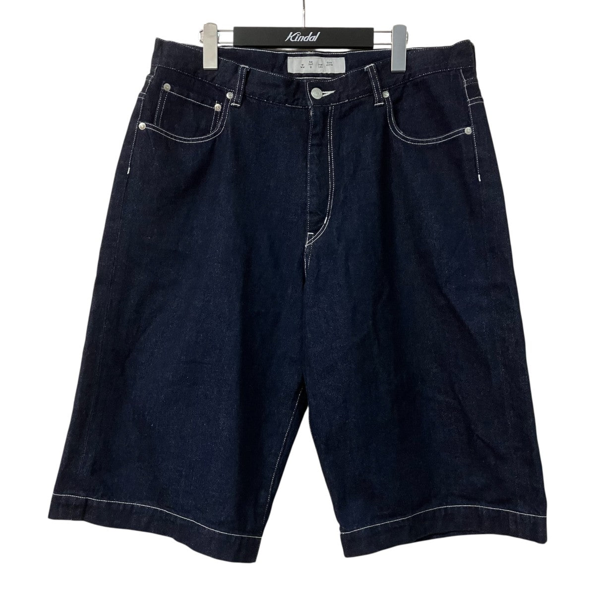 新品！bal × WISM別注 LOOSE FIT 5P DENIM SHORT BAL(バル) WISM別注 LOOSE FIT 5P DENIM SHORTデニムハーフパンツ