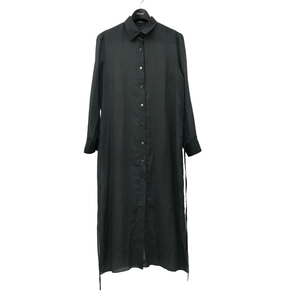 Theory(セオリー) SUMMER VOILE／BELTED SHIRTDRESS シャツワンピース ...