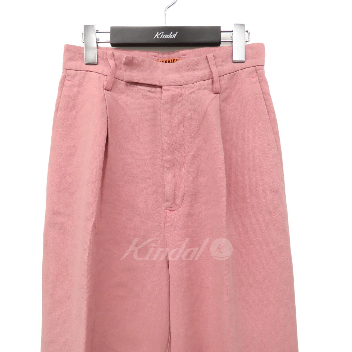 オーラリーの22SS WASH DUCK CANVAS SLACKS ダック地 テーパードスラックスです。 AURALEE ボトムス 古着・中古アイテム