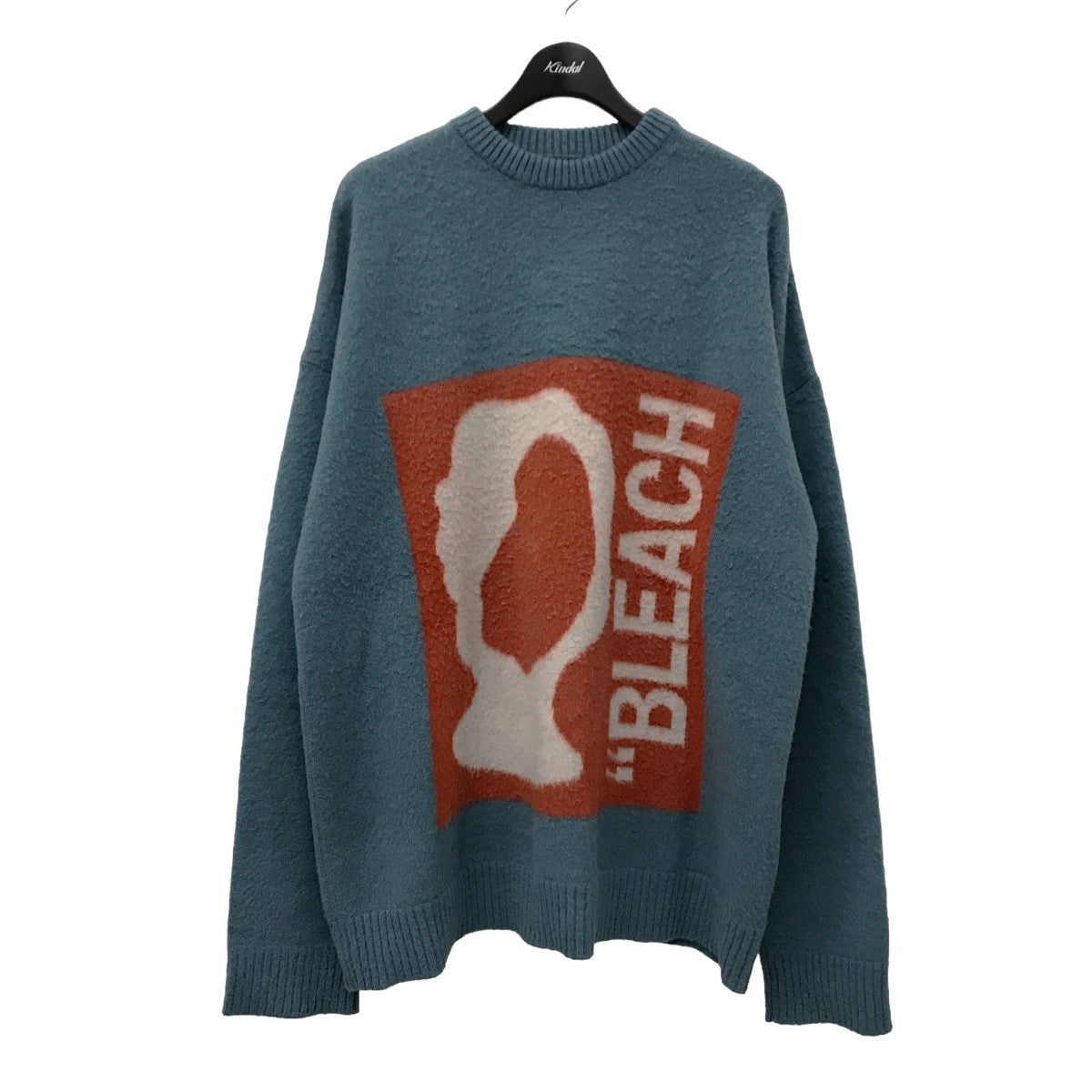 OAMC(オーエーエムシー) BLEACH CREW SWEATER クルーネックニット OAMP751167 OAMP751167 ブルー サイズ  14｜【公式】カインドオルオンライン ブランド古着・中古通販【kindal】