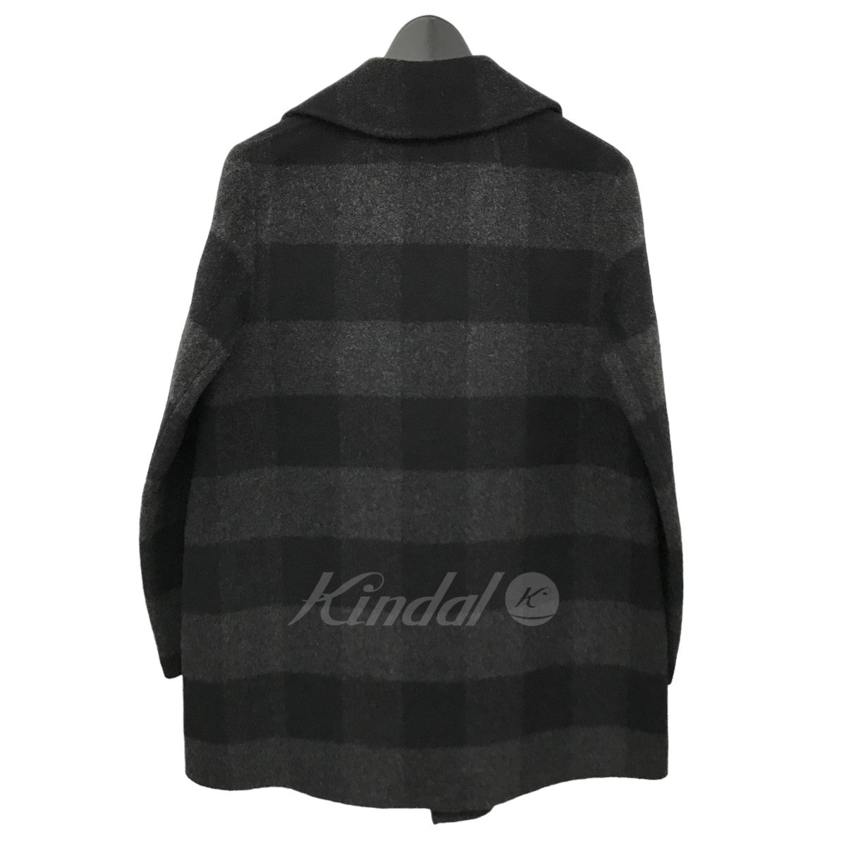 CHECK COAT メルトンチェックコート 9309605