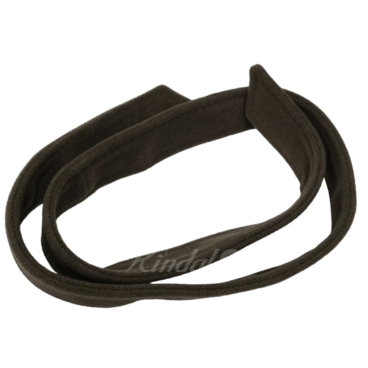 アンゴラ混 ダブルチェスターベルテッドコート