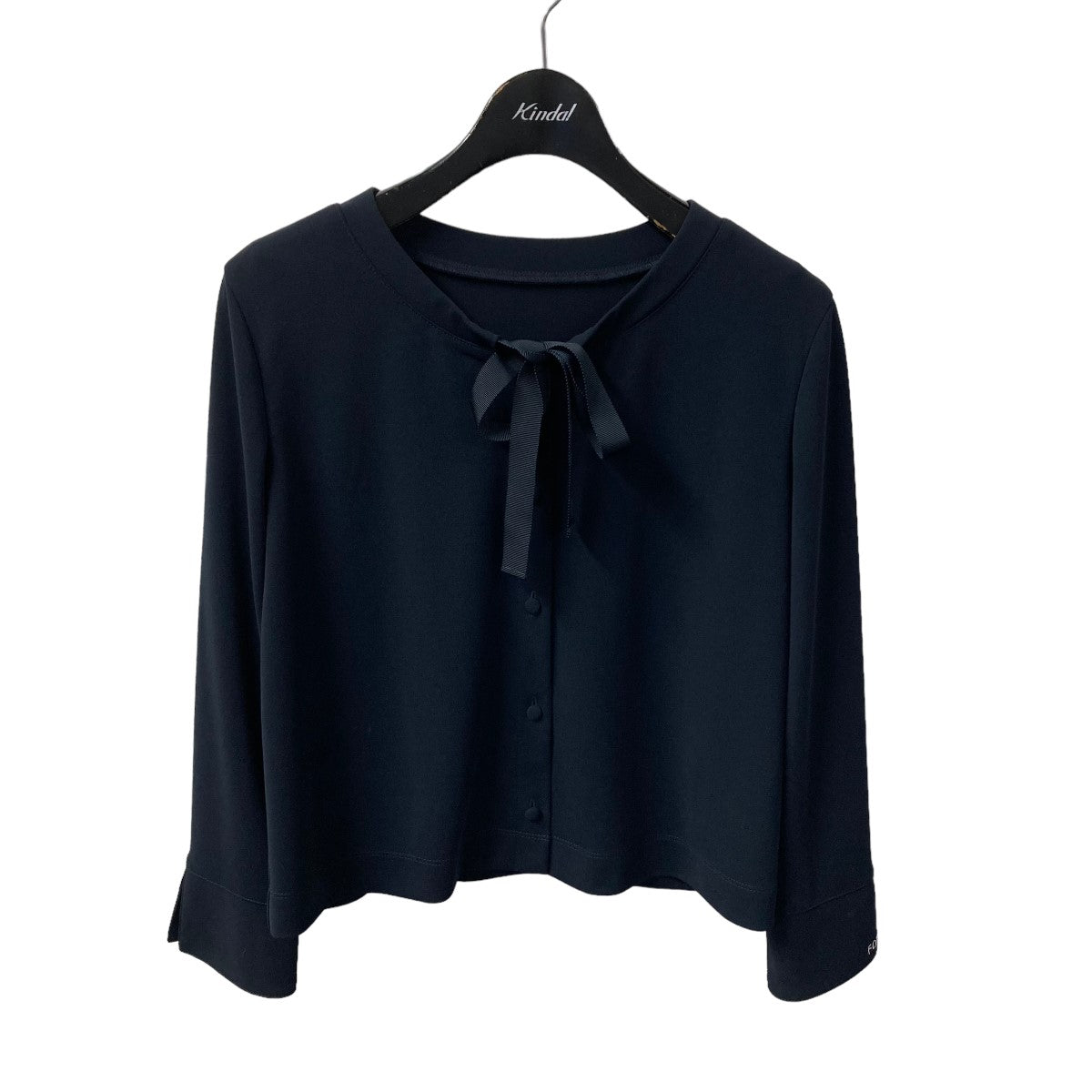 FOXEY NEWYORK(フォクシーニューヨーク) LADY BOW CARDIGAN 41392 ネイビー サイズ  13｜【公式】カインドオルオンライン ブランド古着・中古通販【kindal】