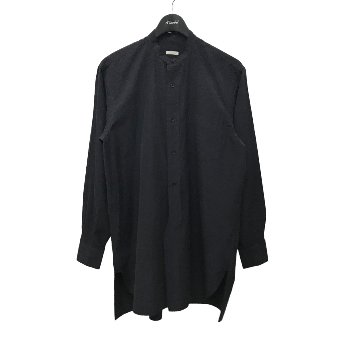 COMOLI(コモリ) バンドカラーシャツ X01-02002 X01-02002 濃紺 サイズ ...