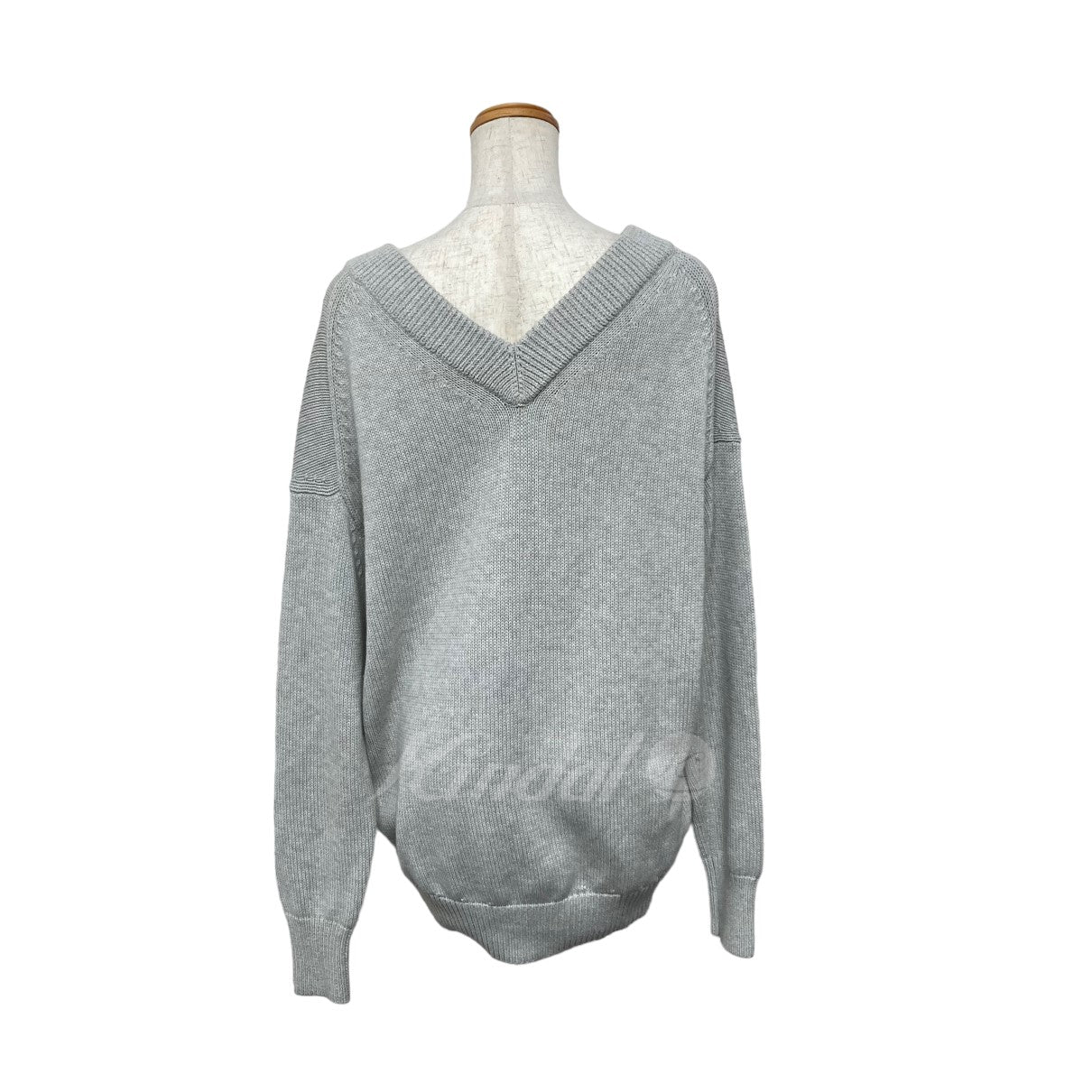 DEUXIEME CLASSE Both neck Vコットンプルオーバー 古着・中古-2枚目のアイテム画像