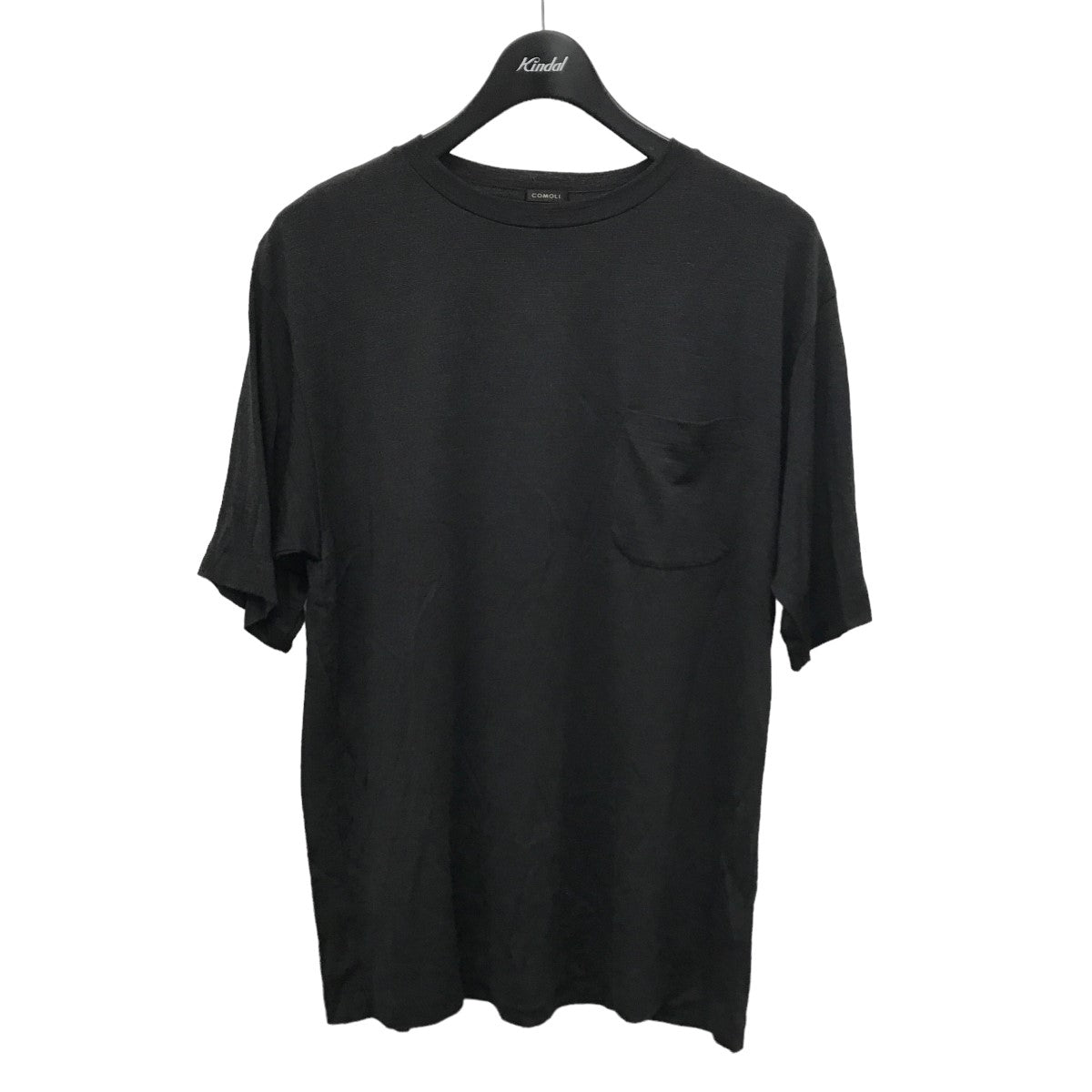 COMOLI　ウール天竺 Tシャツ　V01-05007サイズ4