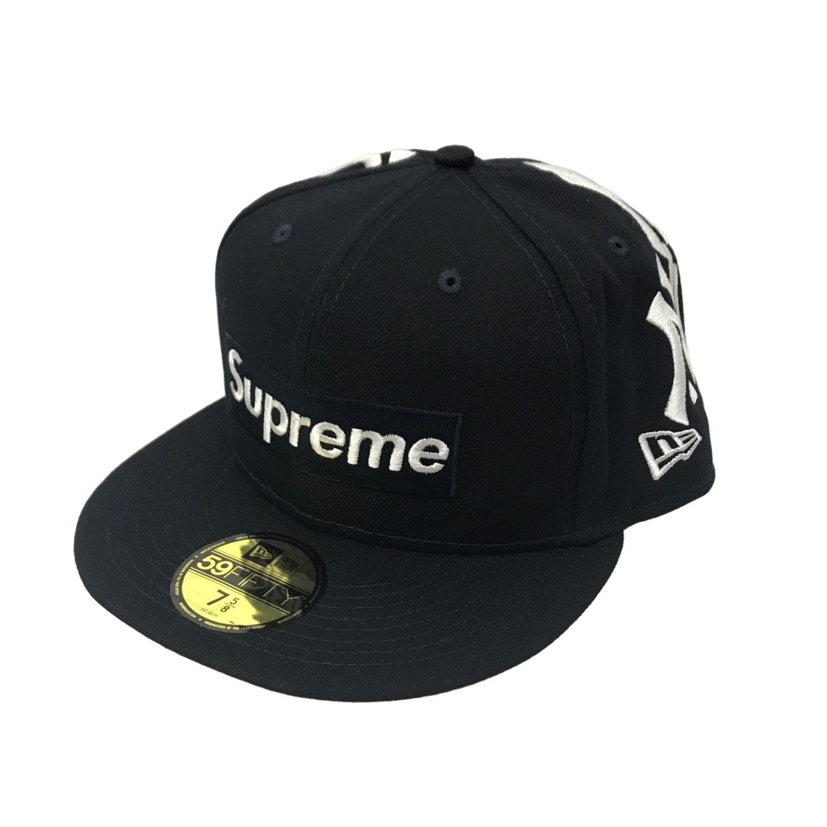 Supreme x New Era(シュプリーム) New York Yankees Box Logo Cap ボックスロゴキャップ ネイビー サイズ  13｜【公式】カインドオルオンライン ブランド古着・中古通販【kindal】