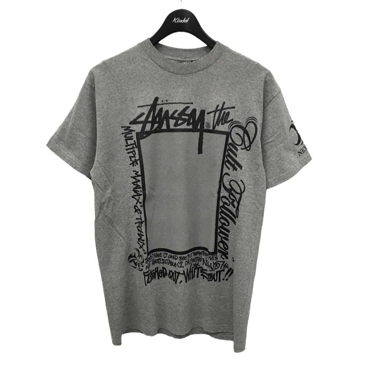 stussy×NEXUS7 プリントTシャツ グレー サイズ M｜【公式】カインドオルオンライン ブランド古着・中古通販【kindal】