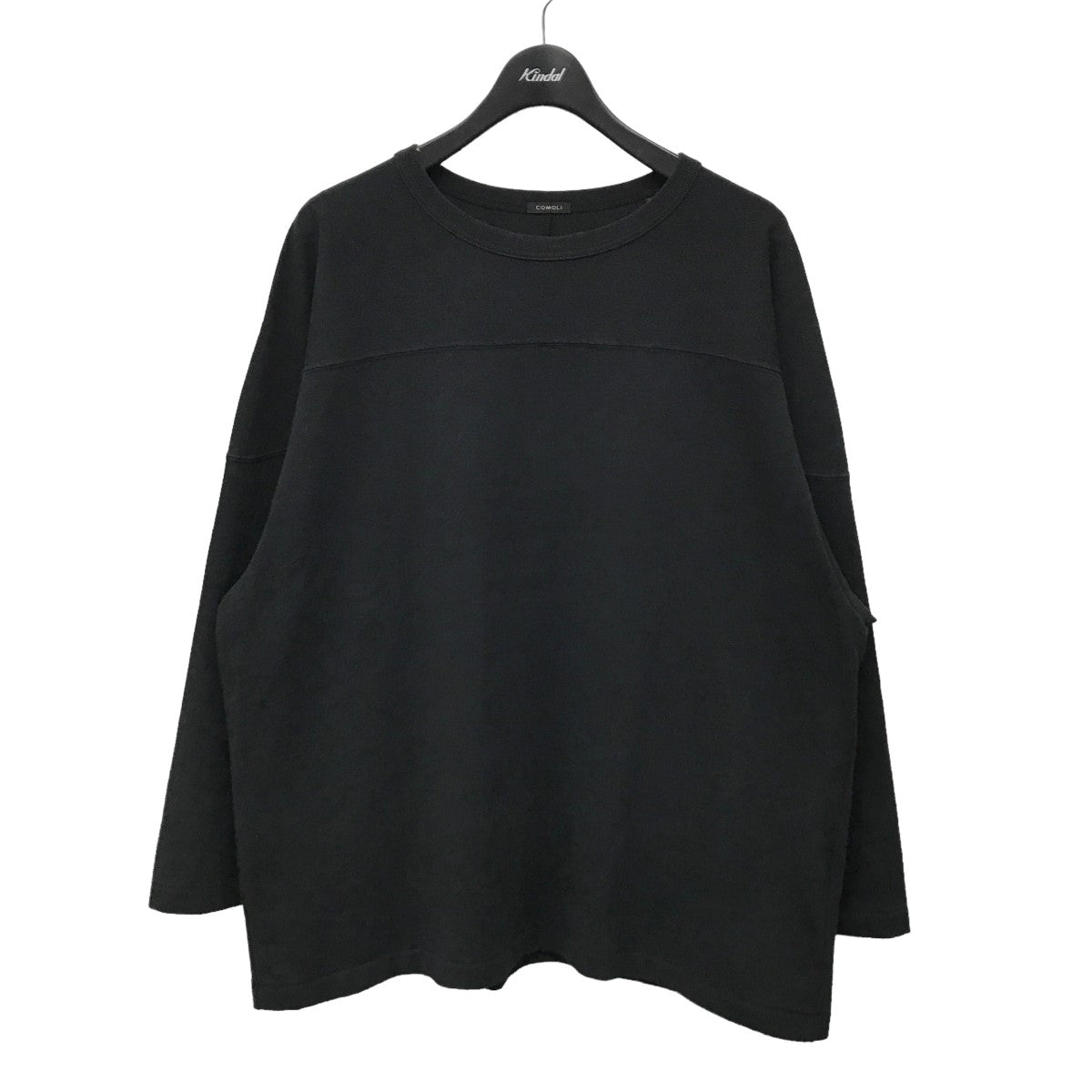 COMOLI(コモリ) フェード加工 フットボール Tシャツ W03-05007 W03 ...