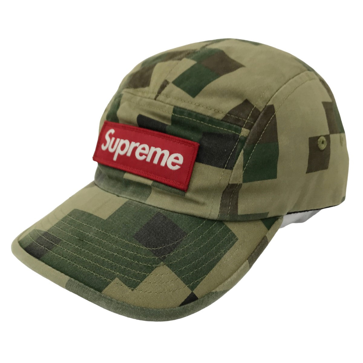 Supreme 20AW Military Camp Cap カモ柄 ボックスロゴ キャンプキャップ オリーブ サイズ  13｜【公式】カインドオルオンライン ブランド古着・中古通販【kindal】