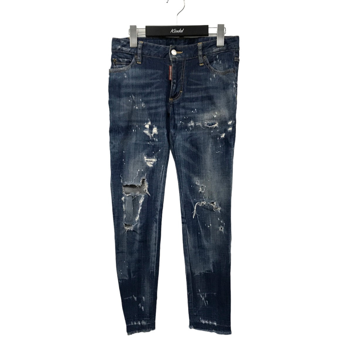 DSQUARED2(ディースクエアード) Medium Waist Cropped Skinny Jeans