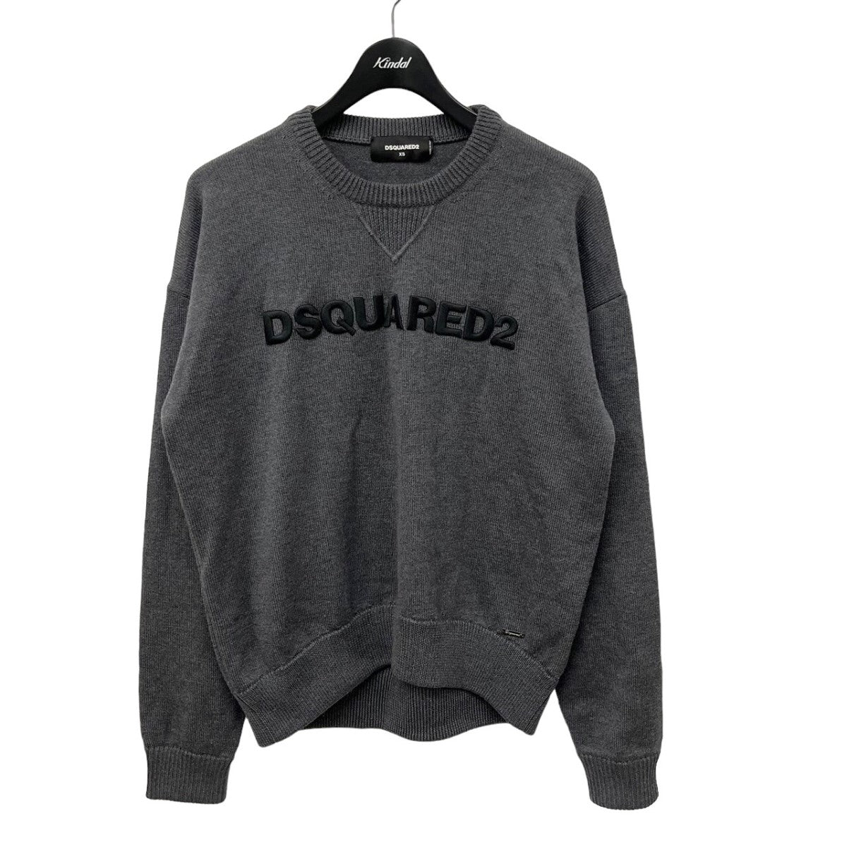 DSQUARED2 オーバーサイズロゴニット S75HA0782 古着・中古-1枚目のアイテム画像