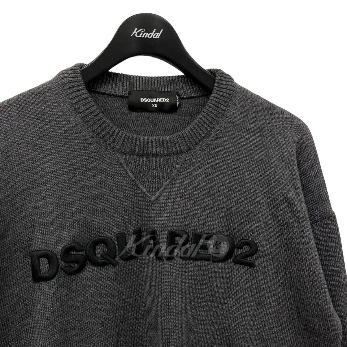 DSQUARED2 オーバーサイズロゴニット S75HA0782 古着・中古-3枚目のアイテム画像