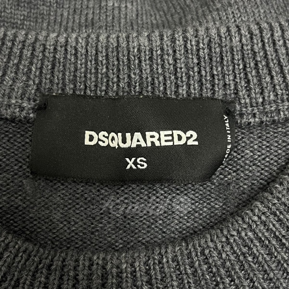 DSQUARED2 オーバーサイズロゴニット S75HA0782 古着・中古-4枚目のアイテム画像