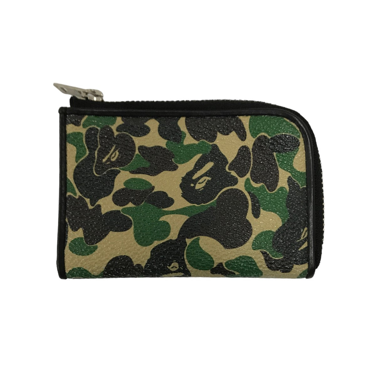 A BATHING APE×JAM HOME MADE ABC COIN CASE カモ柄 ジップコインケース グリーン サイズ  12｜【公式】カインドオルオンライン ブランド古着・中古通販【kindal】