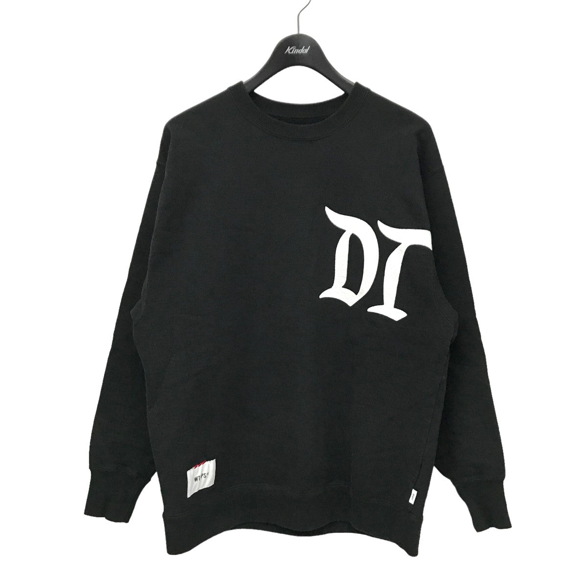 WTAPS(ダブルタップス) 23SS DESIGN SWEATER プリント クルーネックスウェット 231ATDT-CSM10  231ATDT-CSM10 ブラック サイズ 13｜【公式】カインドオルオンライン ブランド古着・中古通販【kindal】