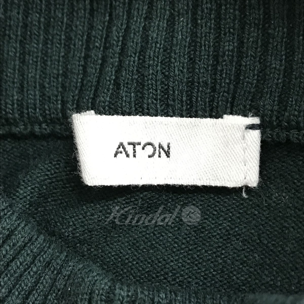 22AW NATURAL DYE WOOL HIGH NECK SWEATER KRAGNW0802