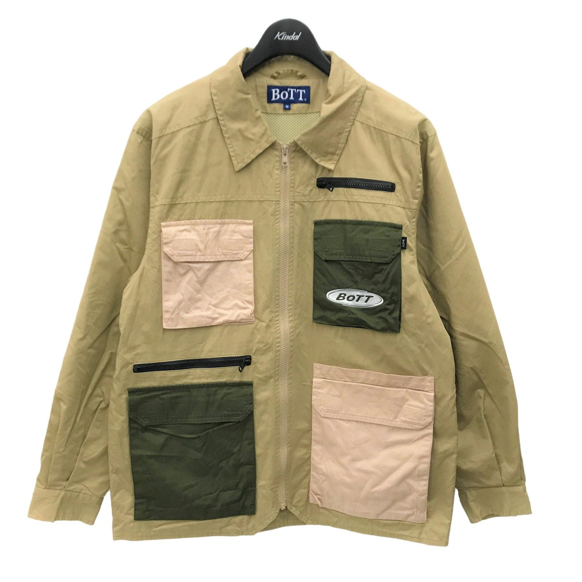 BoTT(ボット) 22AW Multi Pocket Jacket　マルチポケットジャケット 223BoTT08 223BoTT08 ベージュ  サイズ 14｜【公式】カインドオルオンライン ブランド古着・中古通販【kindal】