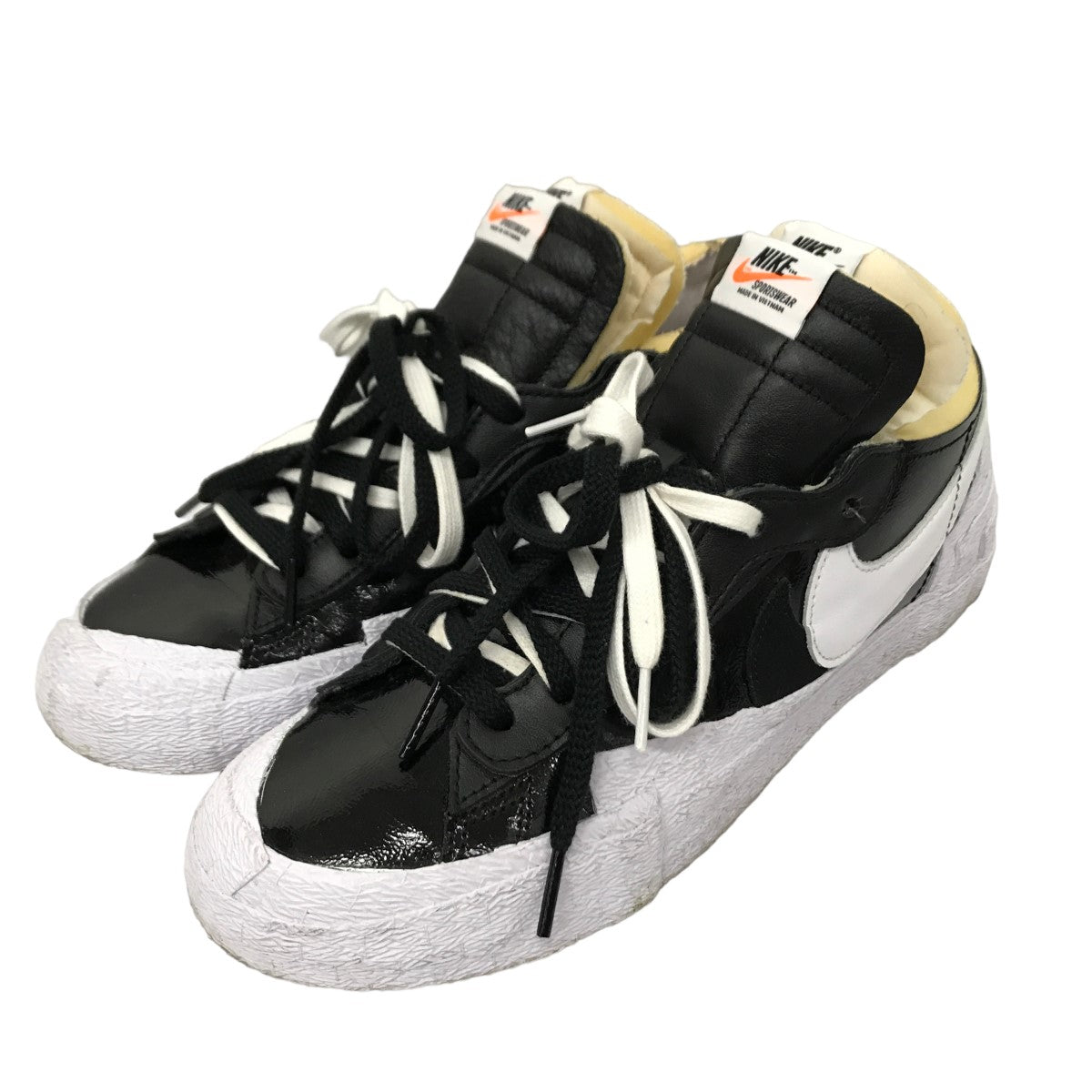 NIKE×sacai BLAZER LOW スニーカー DM6443-001 DM6443-001 ブラック×ホワイト サイズ  15｜【公式】カインドオルオンライン ブランド古着・中古通販【kindal】