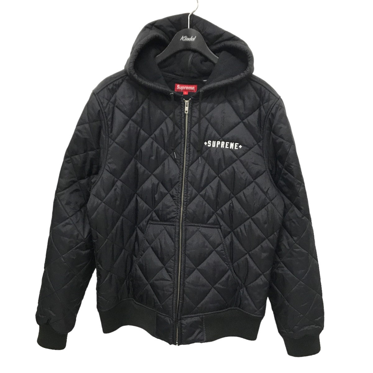 Supreme×Independent 15AW Quilted Nylon Jacket キルティングジャケット ブラック サイズ  16｜【公式】カインドオルオンライン ブランド古着・中古通販【kindal】