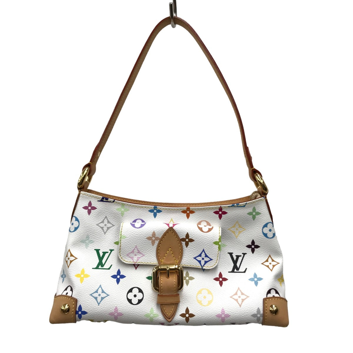 LOUIS VUITTON(ルイヴィトン) エライザ モノグラム ショルダーバッグ M40098 M40098 TH1038  ホワイト｜【公式】カインドオルオンライン ブランド古着・中古通販【kindal】