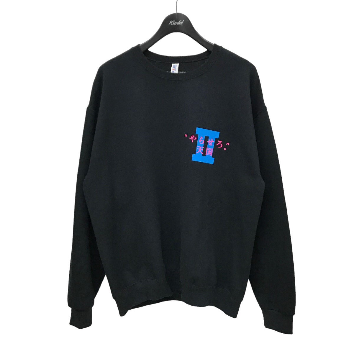 WACKO MARIA×なるきよ 23AW SWEAT SHIRT プリント クルーネックスウェット ブラック サイズ  L｜【公式】カインドオルオンライン ブランド古着・中古通販【kindal】