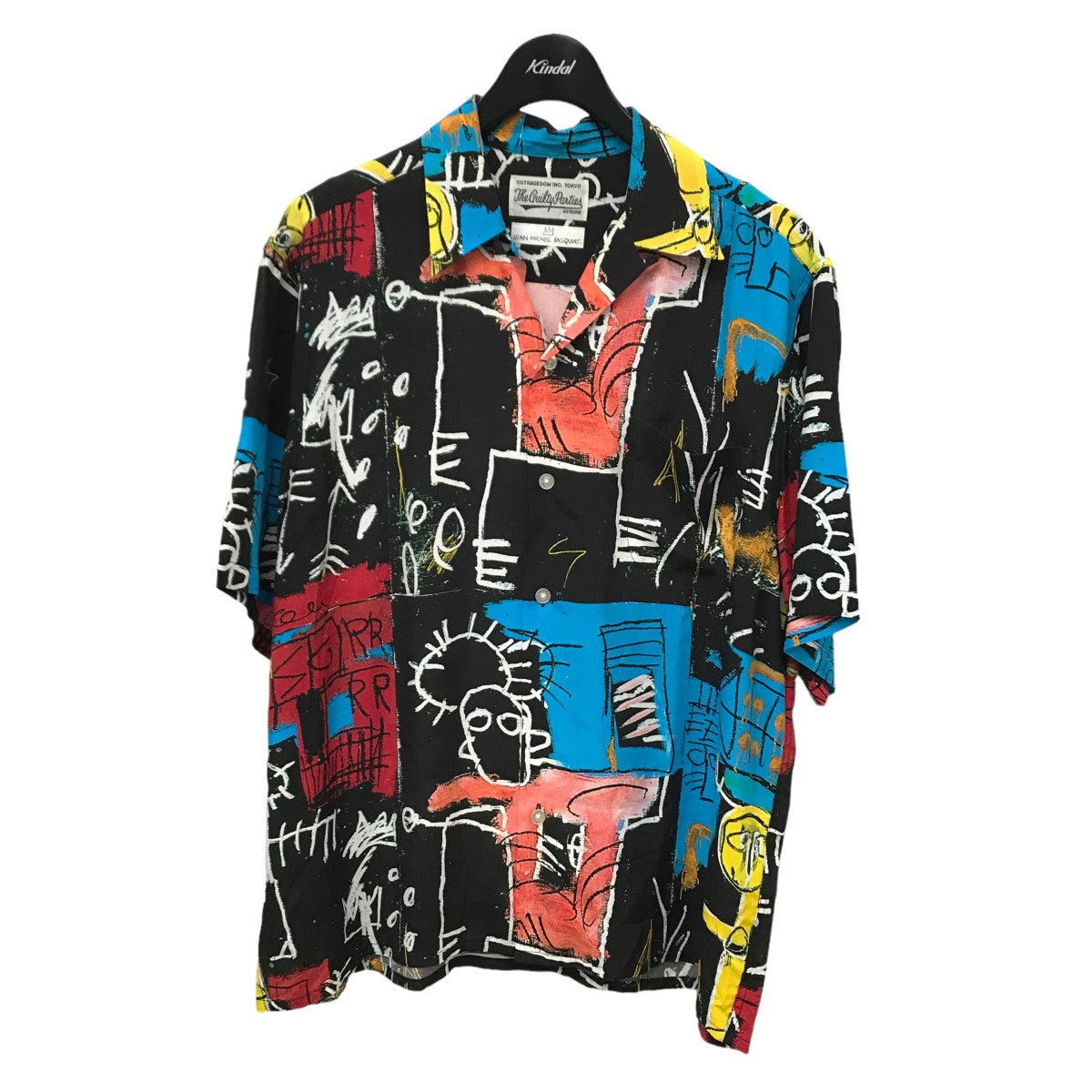 WACKO MARIA×JEAN-MICHEL BASQUIAT S S HAWAIIAN SHIRT TYPE-3 アロハ ...