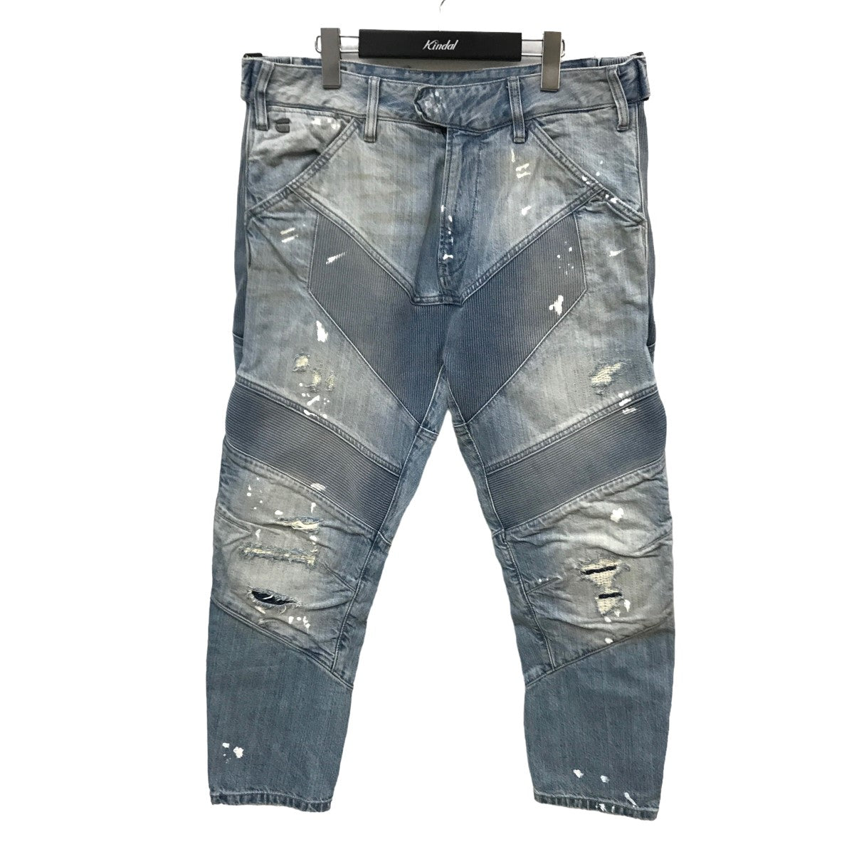 G-STAR RAW(ジースター・ロウ) MOTAC-X 3D RELAXED TAPERERED ダメージ加工 デニムパンツ  D07381-8595-9402 D07381-8595-9402 インディゴ サイズ 34｜【公式】カインドオルオンライン  ブランド古着・中古通販【kindal】