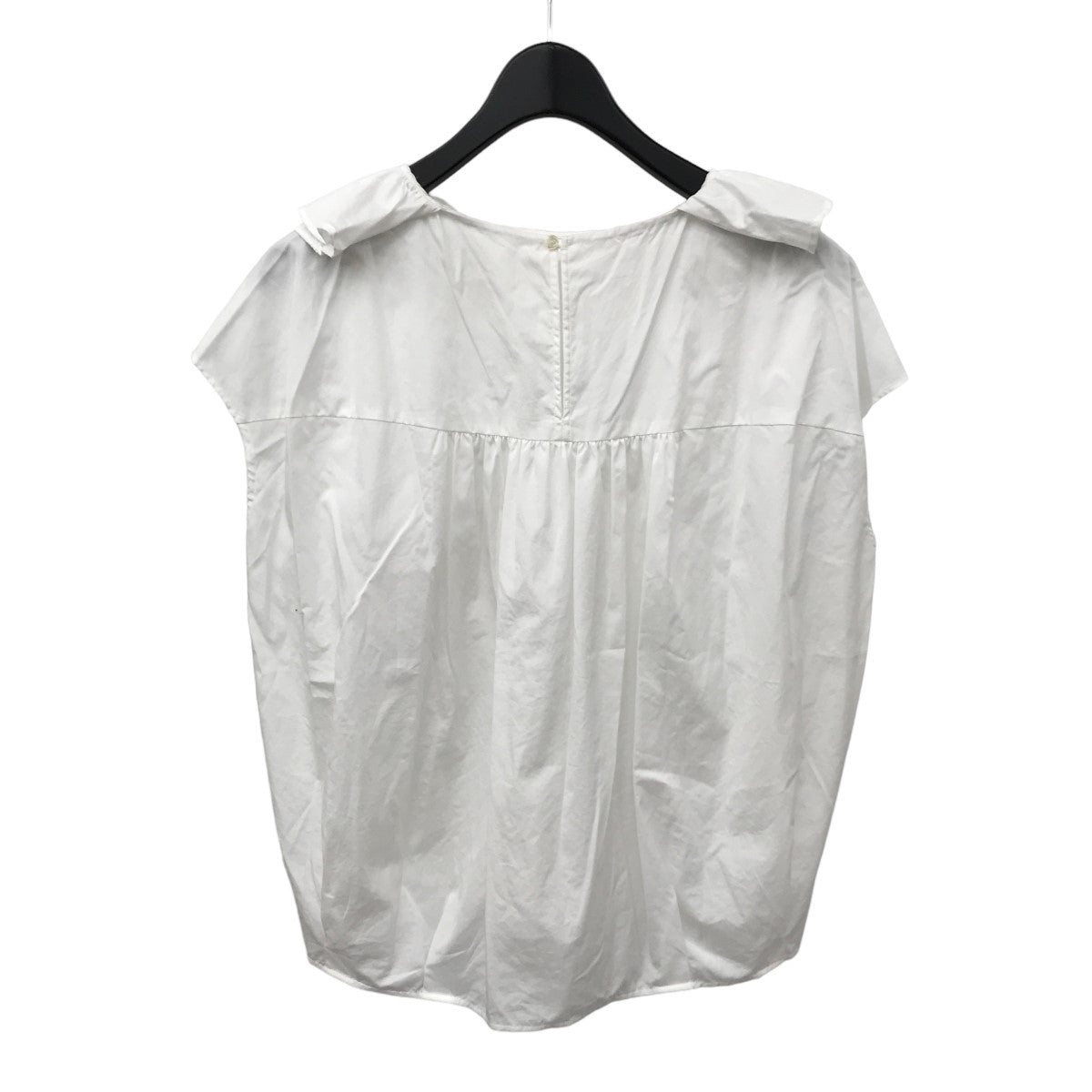 TOMORROW LAND 23SS ドッピオタイプライター フリルカラーブラウス ノースリーブブラウス 14-01-31-01704 古着・中古-2枚目のアイテム画像