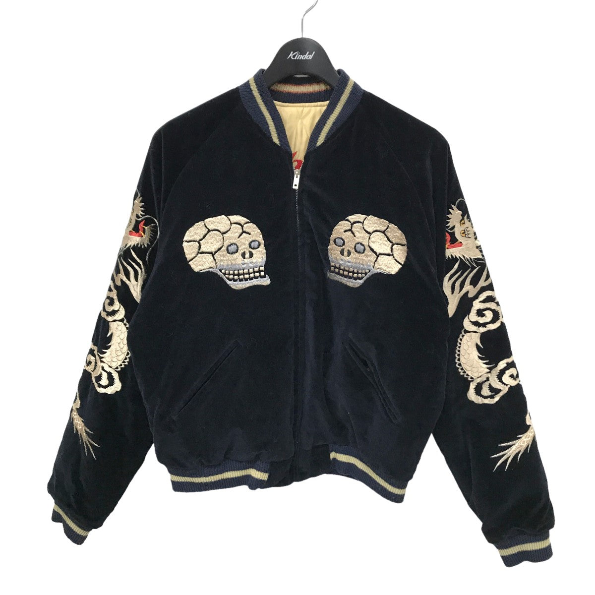 TAILOR東洋 PANAM 虎 リバーシブル スカジャン Lサイズ 