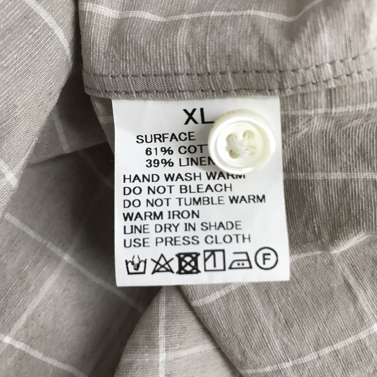 プルオーバー チェック 半袖シャツ