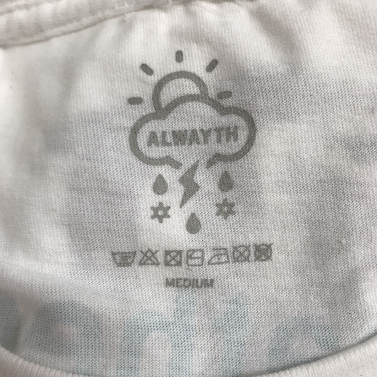 ALWAYTH KEEP YOUR WORD T-SHIRT プリントTシャツ