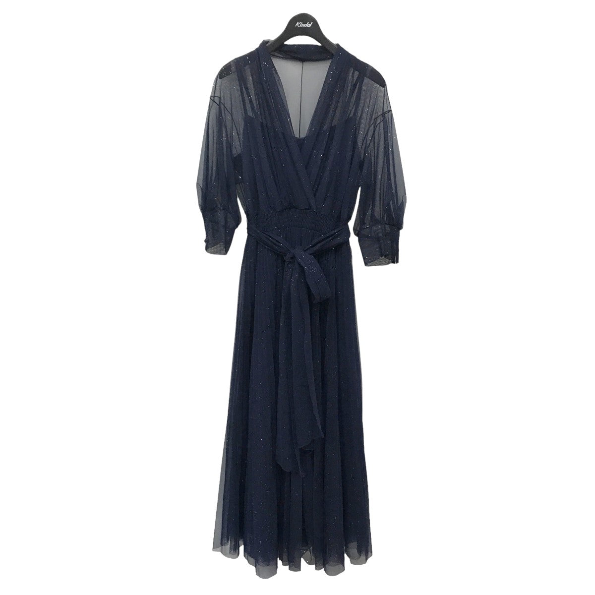 Snidel チュールプリーツドレス ワンピース SWFO234140 古着・中古-1枚目のアイテム画像