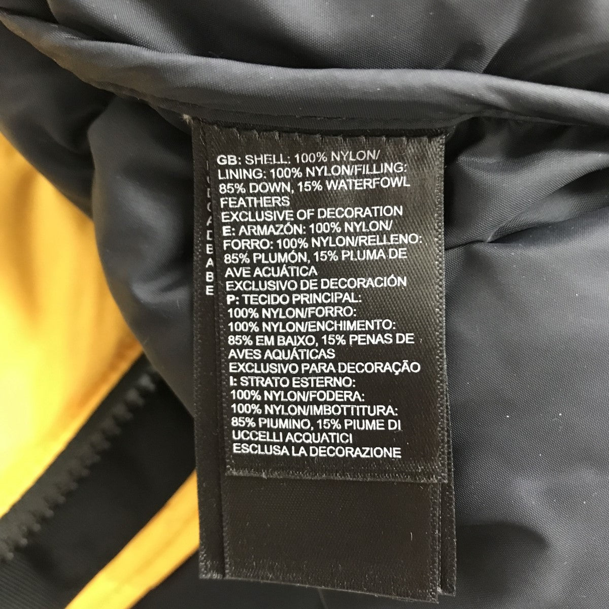 1996 RETRO NUPTSE ダウンジャケット NF0A3C8D