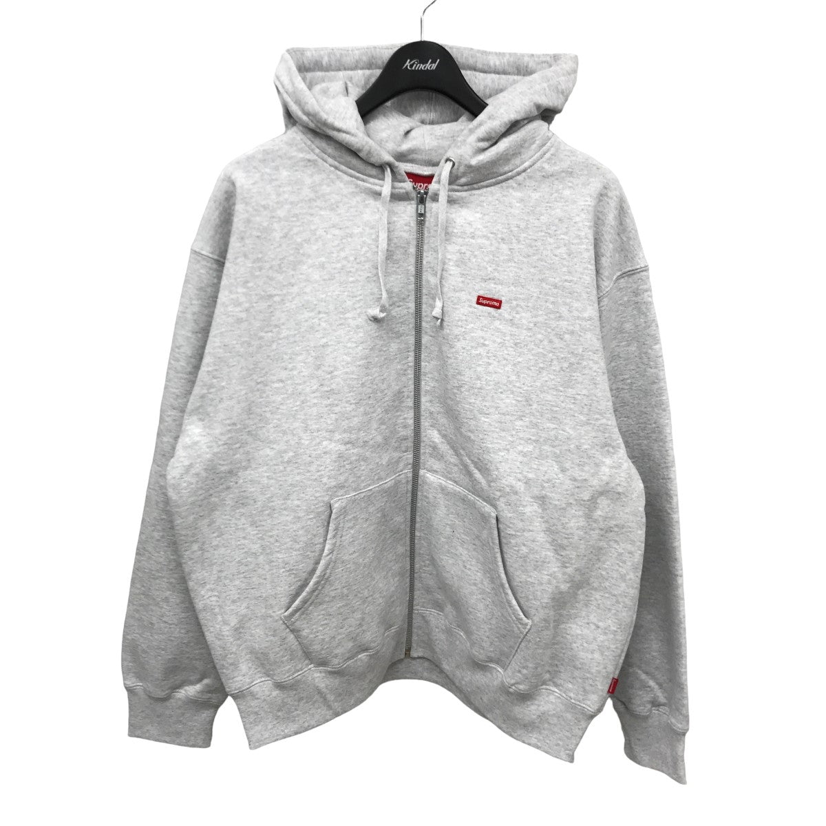 Supreme(シュプリーム) 24AW Small Box Zip Up Hooded Sweatshirt スモールボックス ジップパーカー  グレー サイズ M｜【公式】カインドオルオンライン ブランド古着・中古通販【kindal】