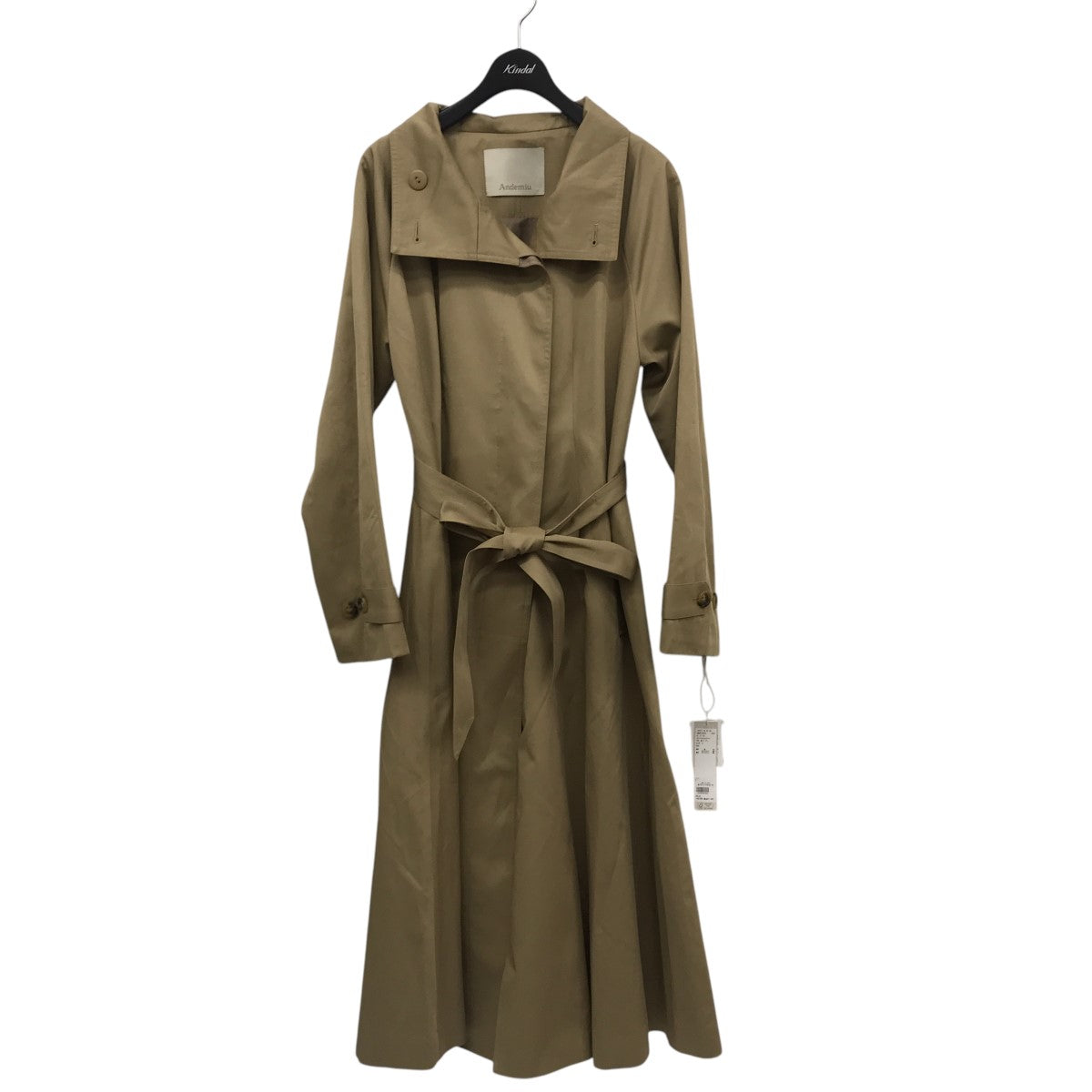 Andemiu トレンチコート 古着・中古-1枚目のアイテム画像