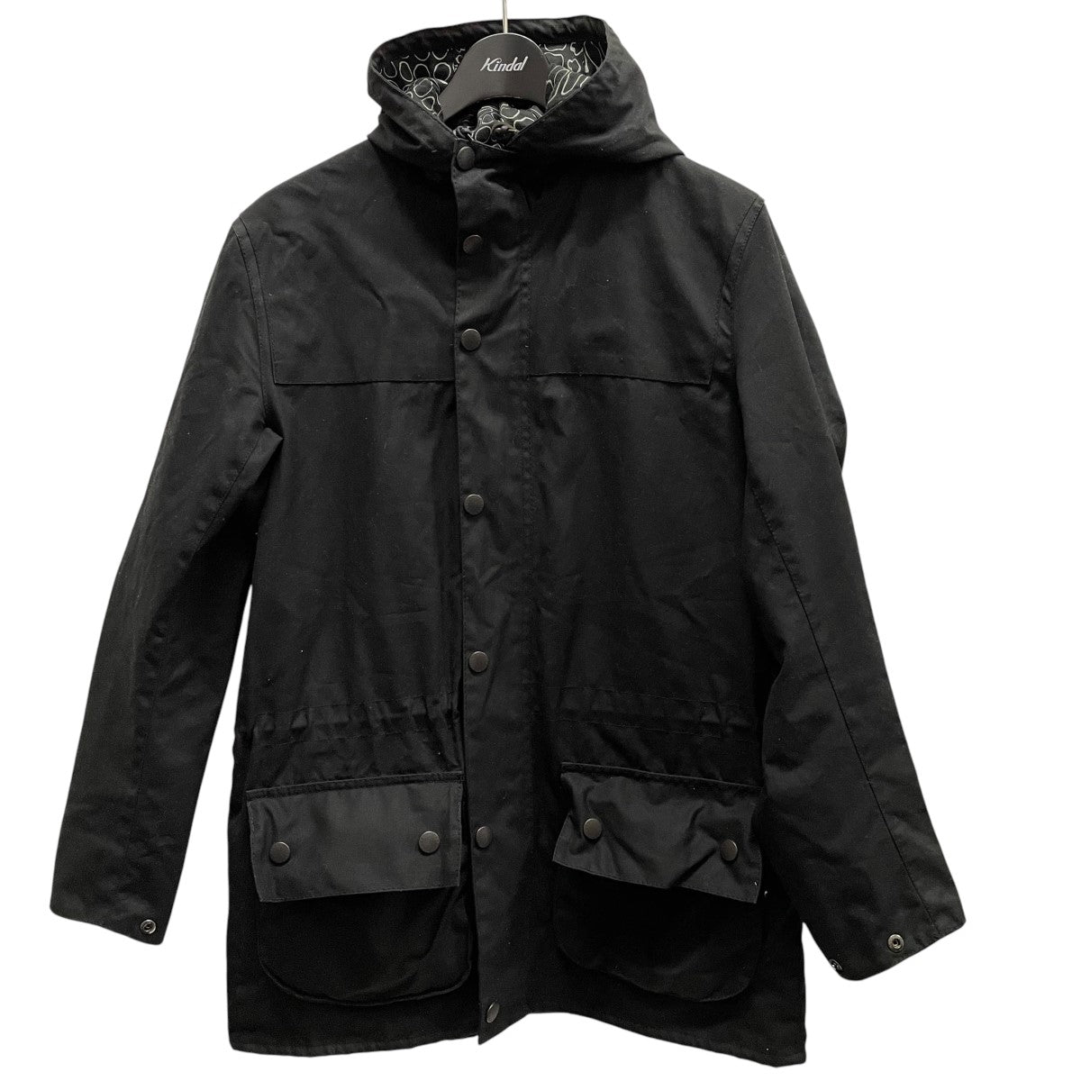 Barbour×URBAN RESEARCH ID SL DURHAM オイルドジャケットジャケット ブラック サイズ  38｜【公式】カインドオルオンライン ブランド古着・中古通販【kindal】