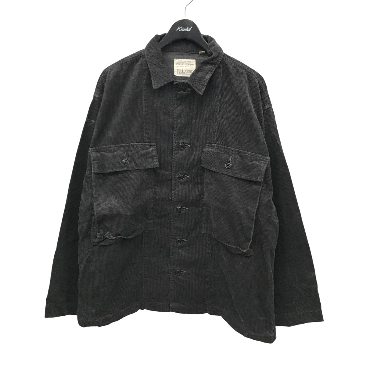 FULLCOUNT(フルカウント) Cords Military Jacket コーデュロイジャケット 2023 2023 スミクロ サイズ  42｜【公式】カインドオルオンライン ブランド古着・中古通販【kindal】