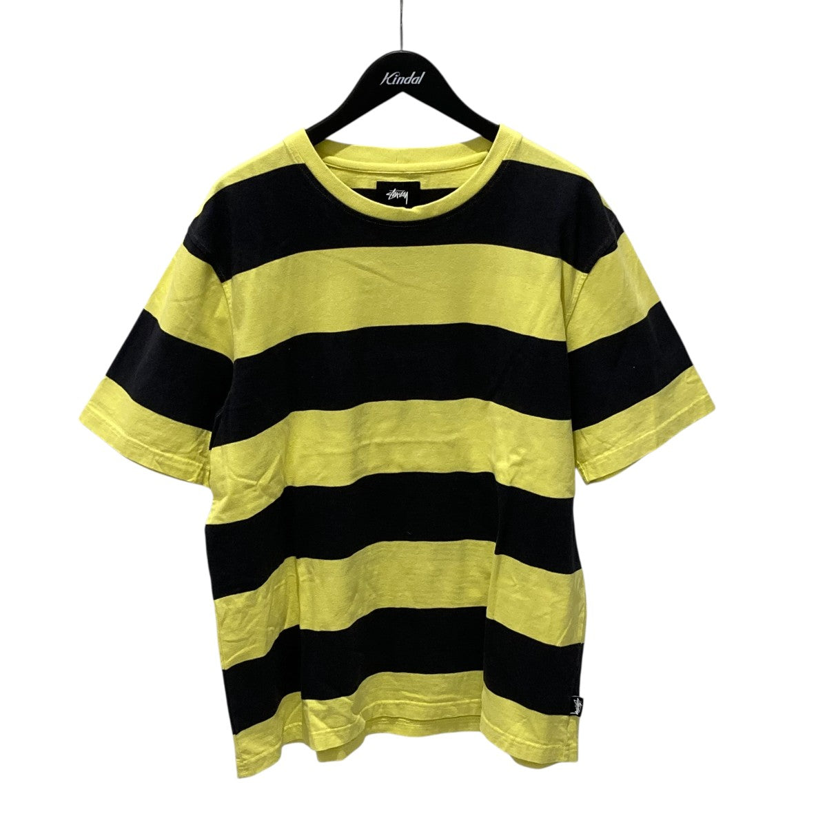 Stussy ボーダーtシャツ USED】80's-90's OLD STUSSY JACQUARD BORDER POCK
