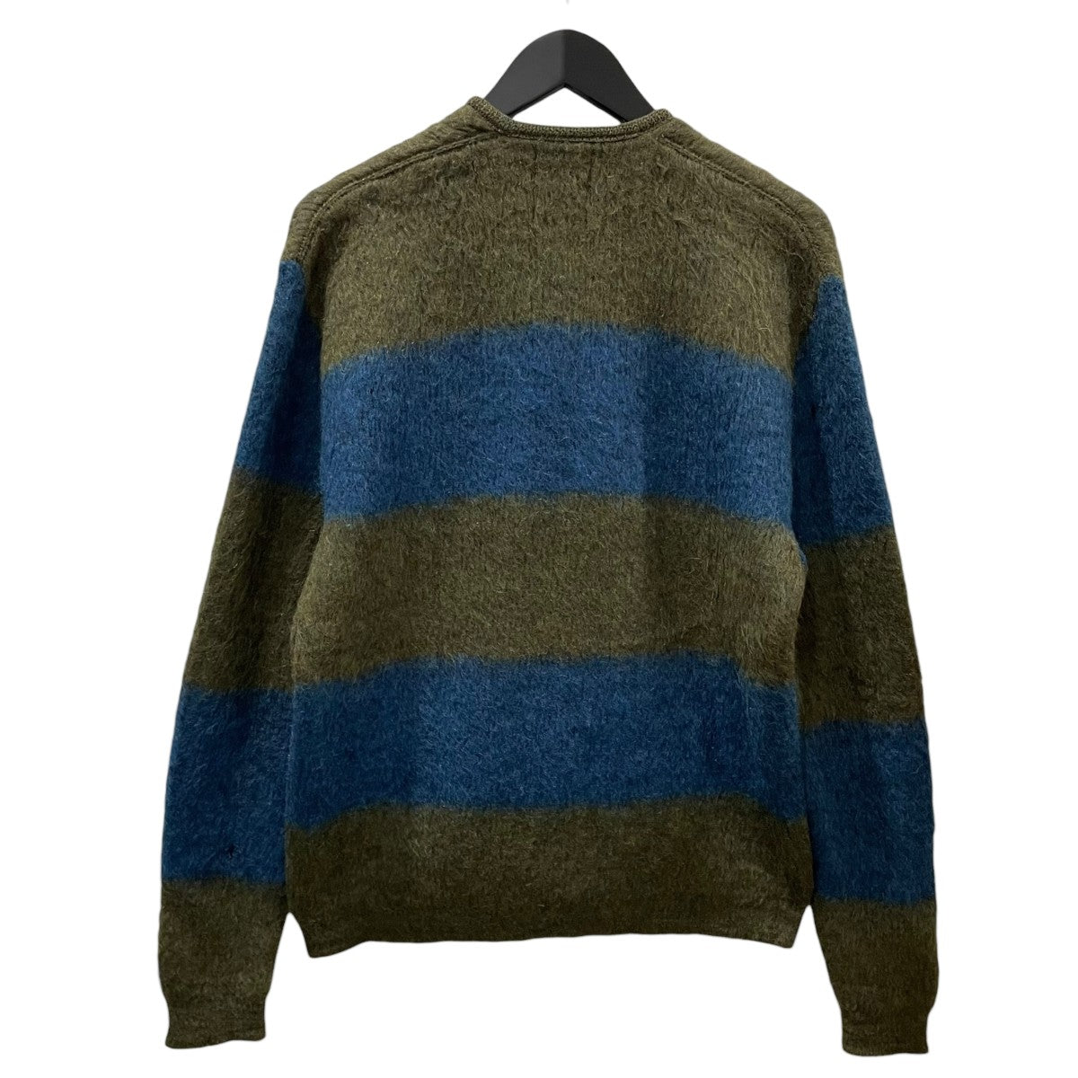 60s ワイドボーダー柄ニットカーディガン TOWNCRAFT Mohair Cardigan タウンクラフト モヘヤカーディガン