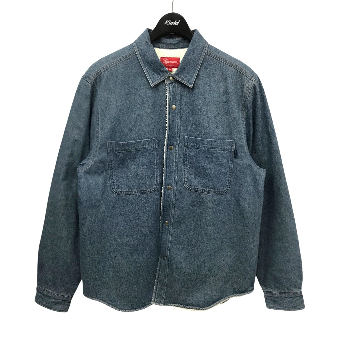 Supreme(シュプリーム) 18AW Sherpa Lined Denim Shirt デニムシャツ インディゴ サイズ  M｜【公式】カインドオルオンライン ブランド古着・中古通販【kindal】