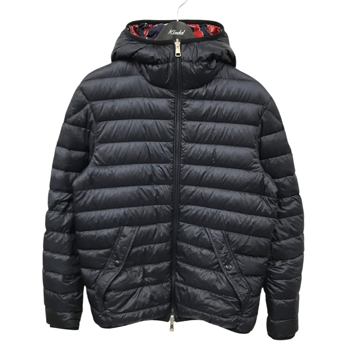 MONCLER(モンクレール) BRESSAY リバーシブルダウンジャケット H10911A00008 M1601 H10911A00008  M1601 ネイビー×レッド サイズ 1｜【公式】カインドオルオンライン ブランド古着・中古通販【kindal】