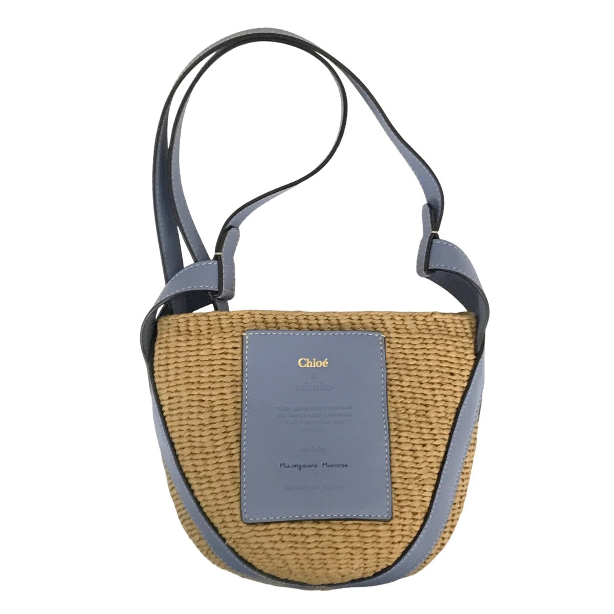 Chloe×Mifuko スモールバスケット カゴバッグ ショルダーバッグ 03-21 