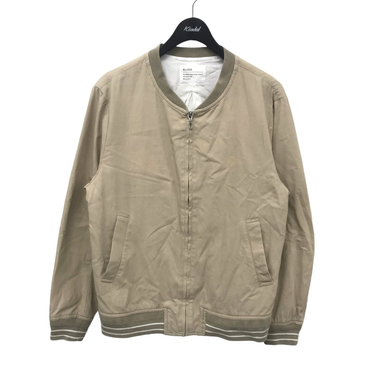 ALLEGE(アレッジ) ジップブルゾン AL14SS-BL01 AL14SS-BL01  