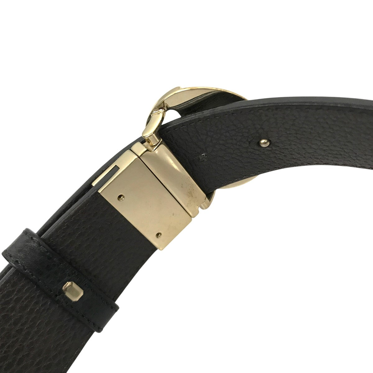 GUCCI 古着・中古 グッチのレザーベルト 450000です。