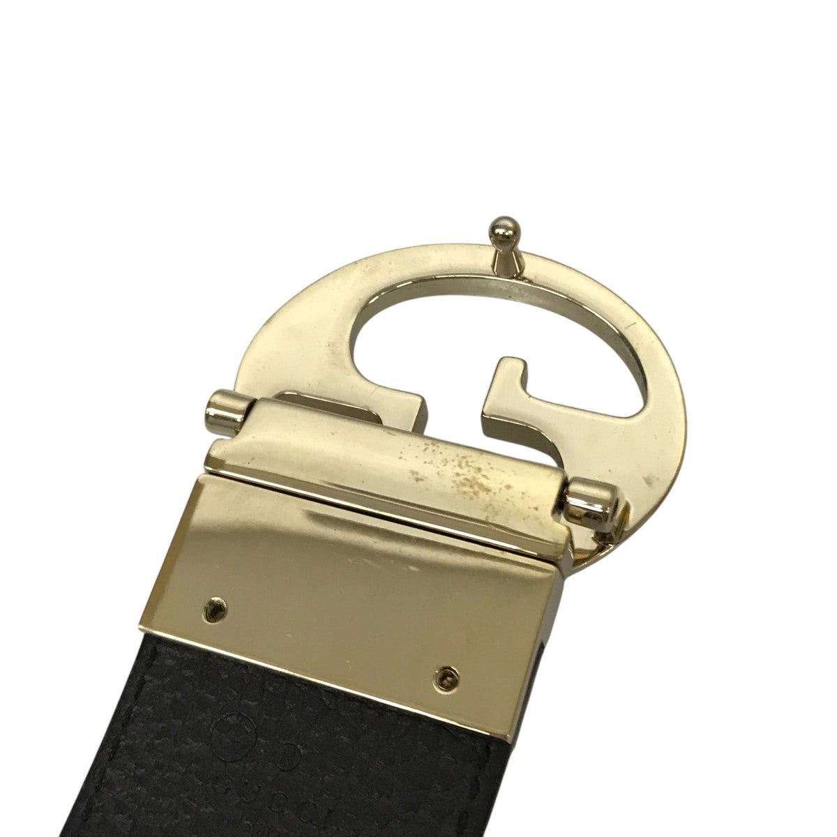 GUCCI 古着・中古 グッチのレザーベルト 450000です。