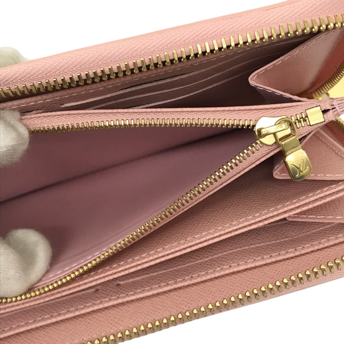 LOUIS VUITTON ジッピーウォレットダミエアズール長財布N63503 古着・中古-6枚目のアイテム画像